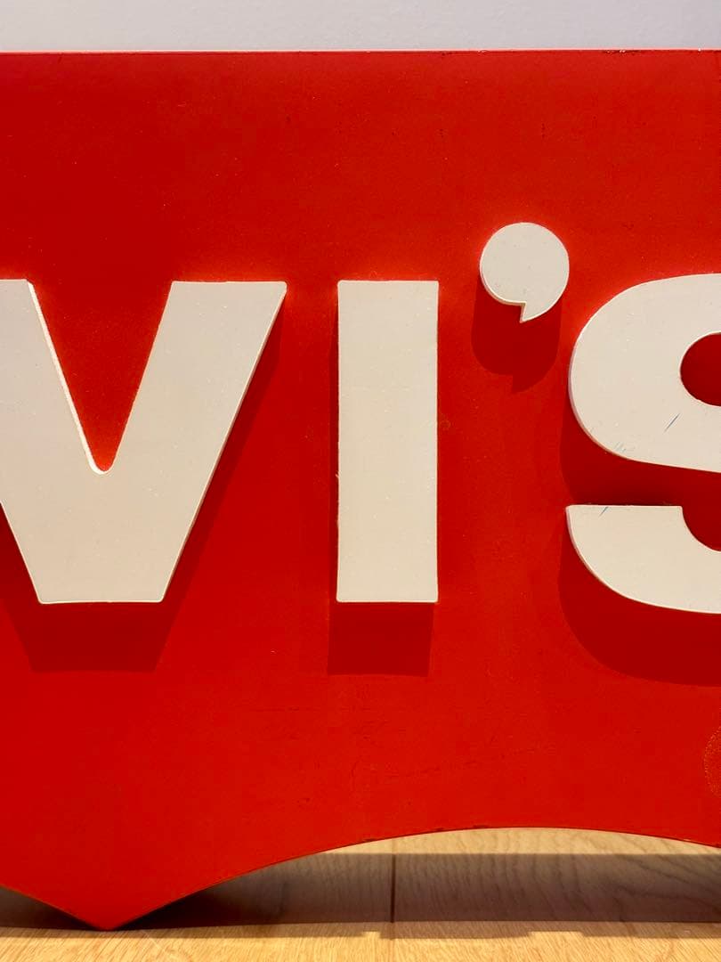 ヴィンテージ　Levi's リーバイス　ディスプレイ　看板