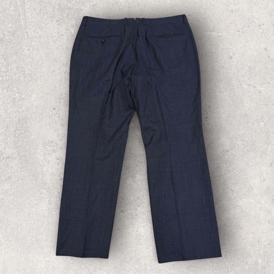 ユニバーサルランゲージ　セットアップ　３ピース　段返し　千鳥柄　XL相当