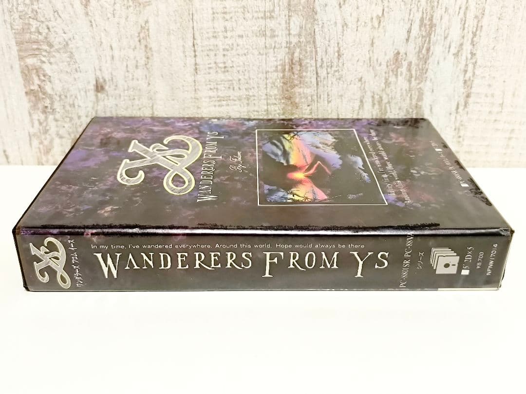 ワンダラーズ フロム イース イースⅢ PC-8801 PC-88 5\"2D×5