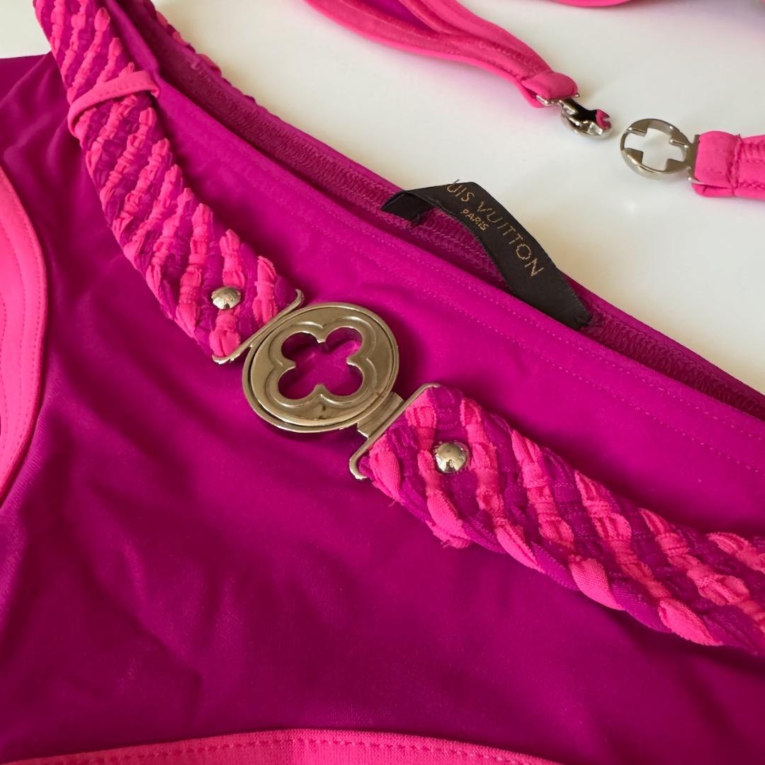 Louis Vuitton ピンク セパレート水着