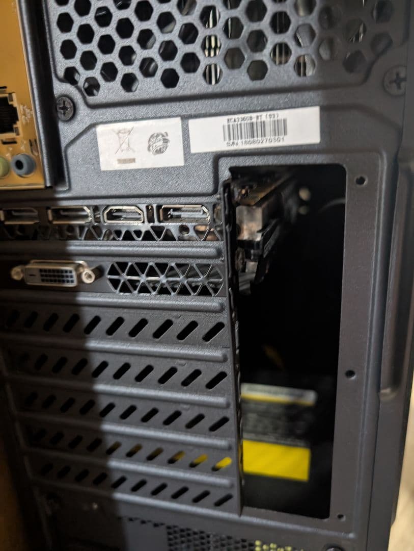 中古 自作PC i5-8400 1080ti