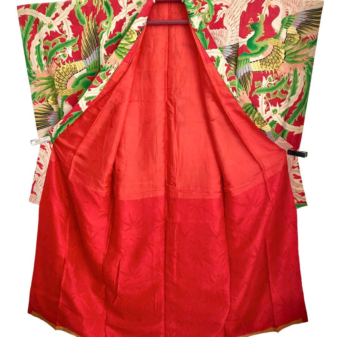 ★レトロ　アンティーク　女の子　子供着物　ジュニア　十三詣り　袴　大正ロマン