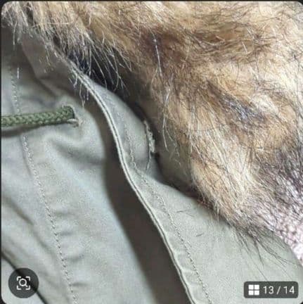 FREDPERRY モッズコート ボア フィッシュテール　月桂冠 ライナー M