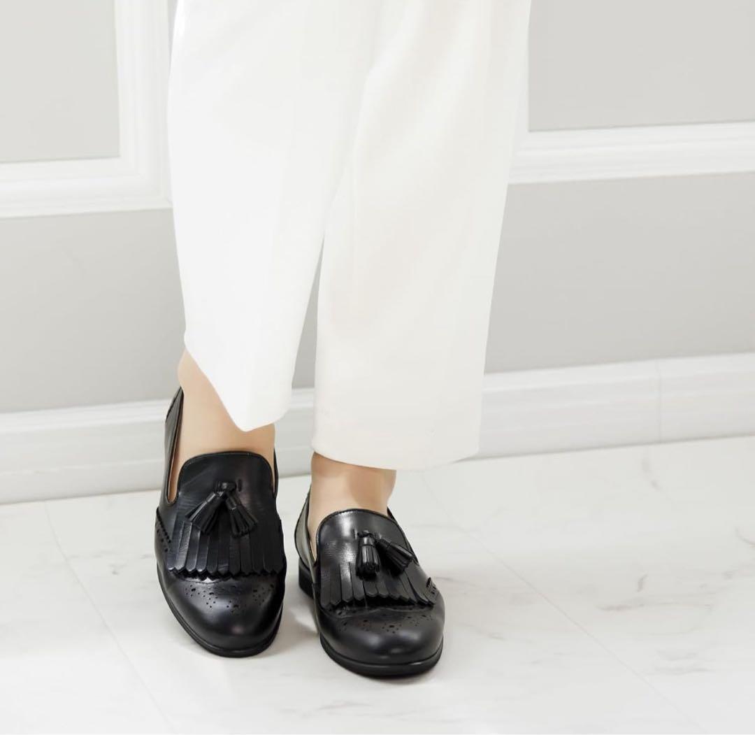 新品！卑弥呼　ヒミコ　HIMIKO メダリオンタッセルシューズ　ローファー