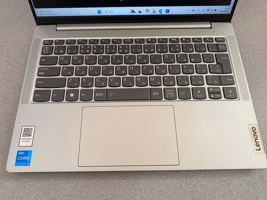 Windowsノート本体 IdeaPad Slim 5i i5 12450H 16GB SSD512GB