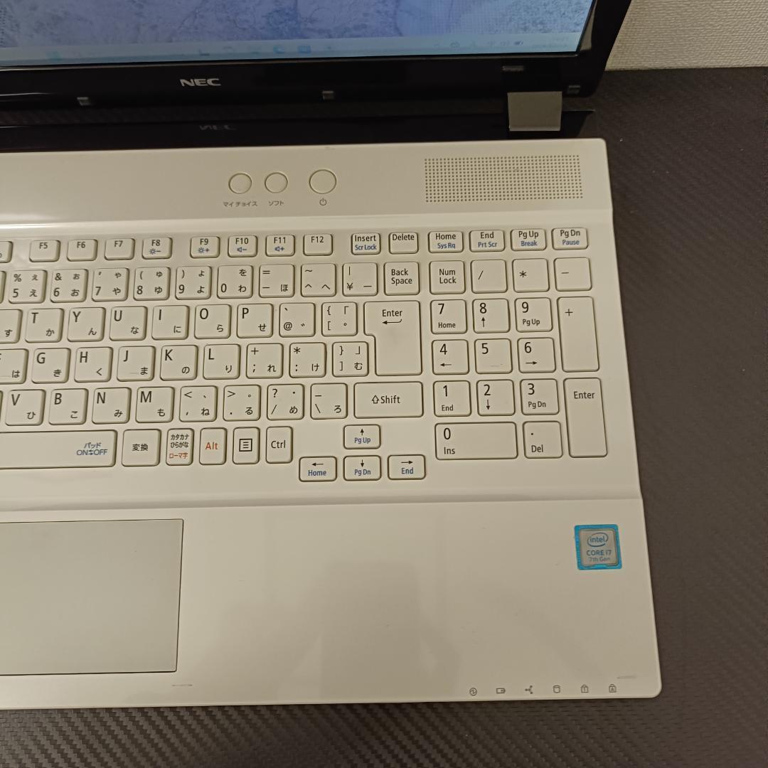 NEC ノートPC i7 Windows11 SSD メモリ16GB WIFI