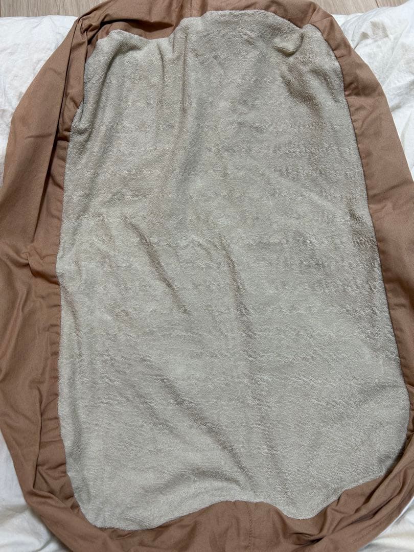 【美品・1度のみ使用】おやすみたまご　ブルー＆ベージュ