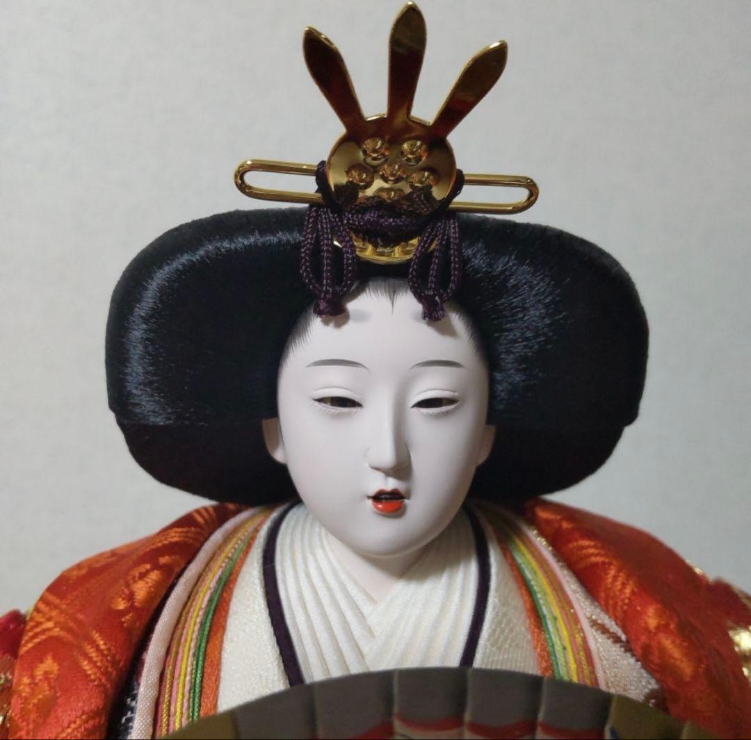 伝統的 雛人形セット （ガラスケースなし）