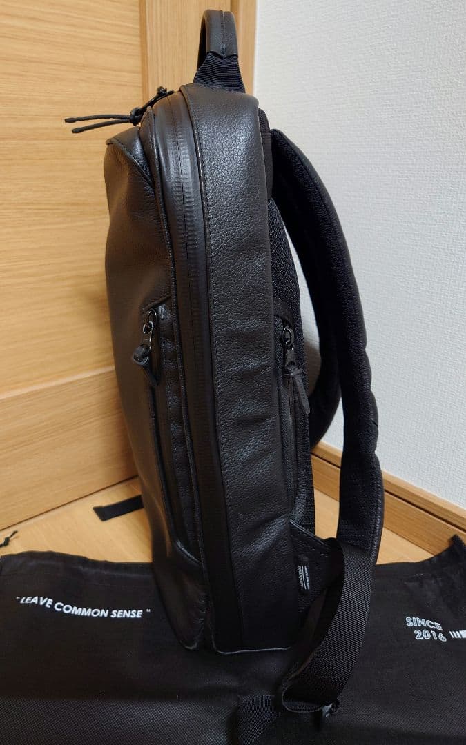 broski&supply リュック chain 牛革 防水レザー