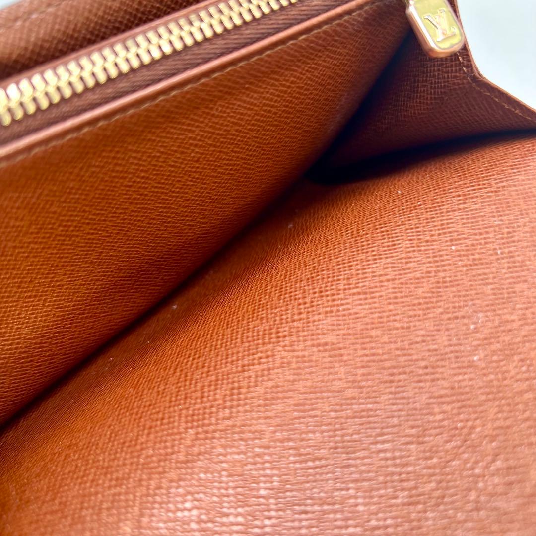 【美品】 ルイヴィトン モノグラム 旧型ポルトフォイユサラ M61725