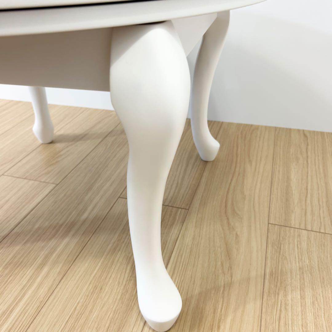 美品❗️ Francfranc こたつ 猫脚テーブル 白 ホワイト