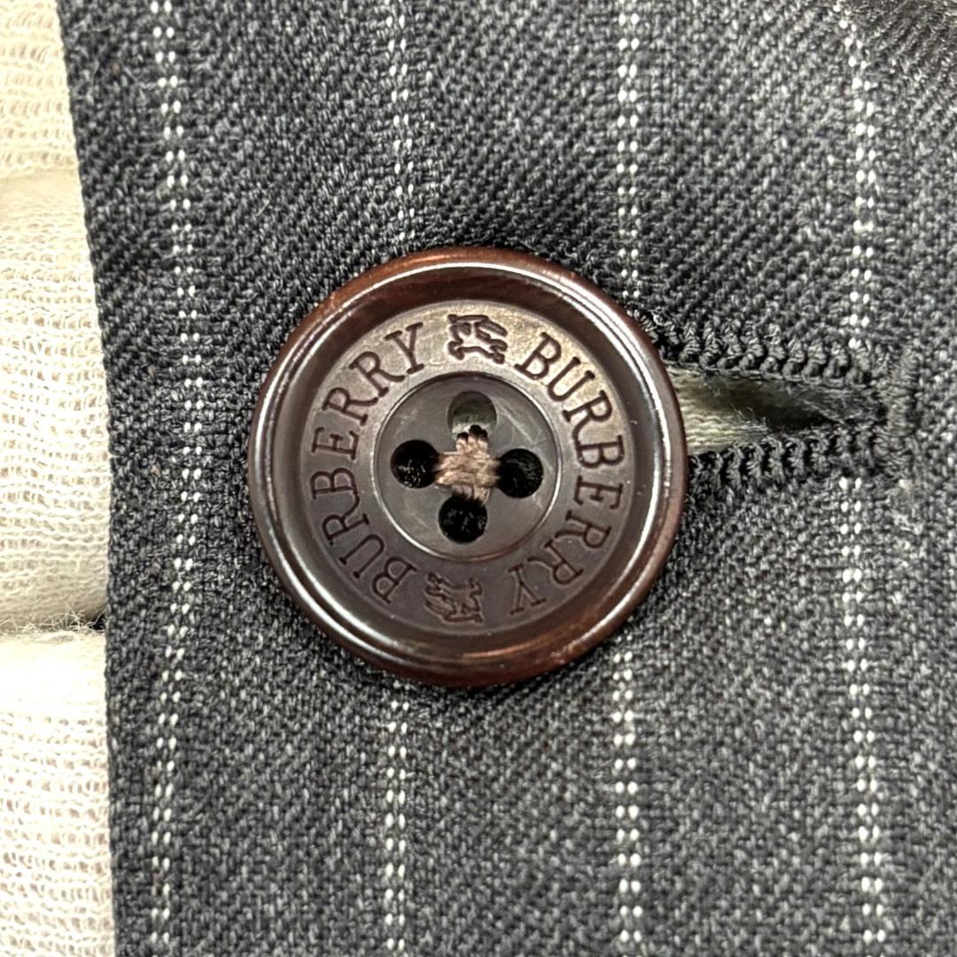 ☆極美品☆バーバリーブラックレーベル　ストライプ柄　セットアップスーツ