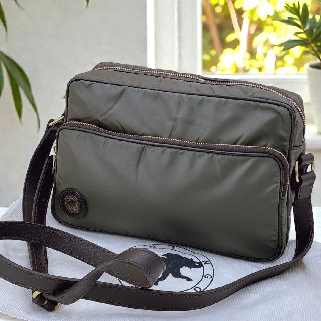 ハンティングワールド/ショルダーバッグ/クロスボディ/サコッシュ/バチュークロス