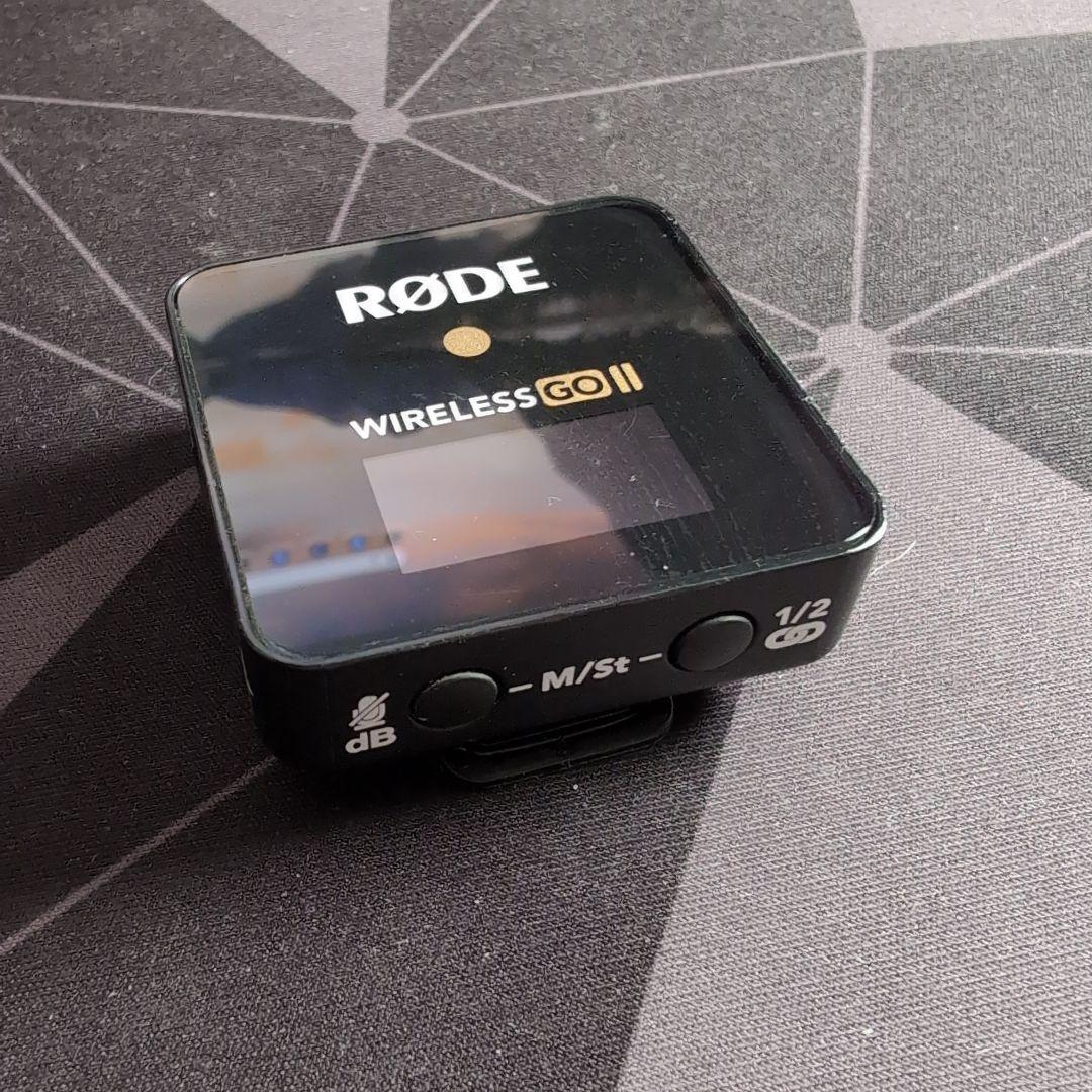 RØDE WIRELESS GO II ワイヤレスマイク 受信機セット ケース付