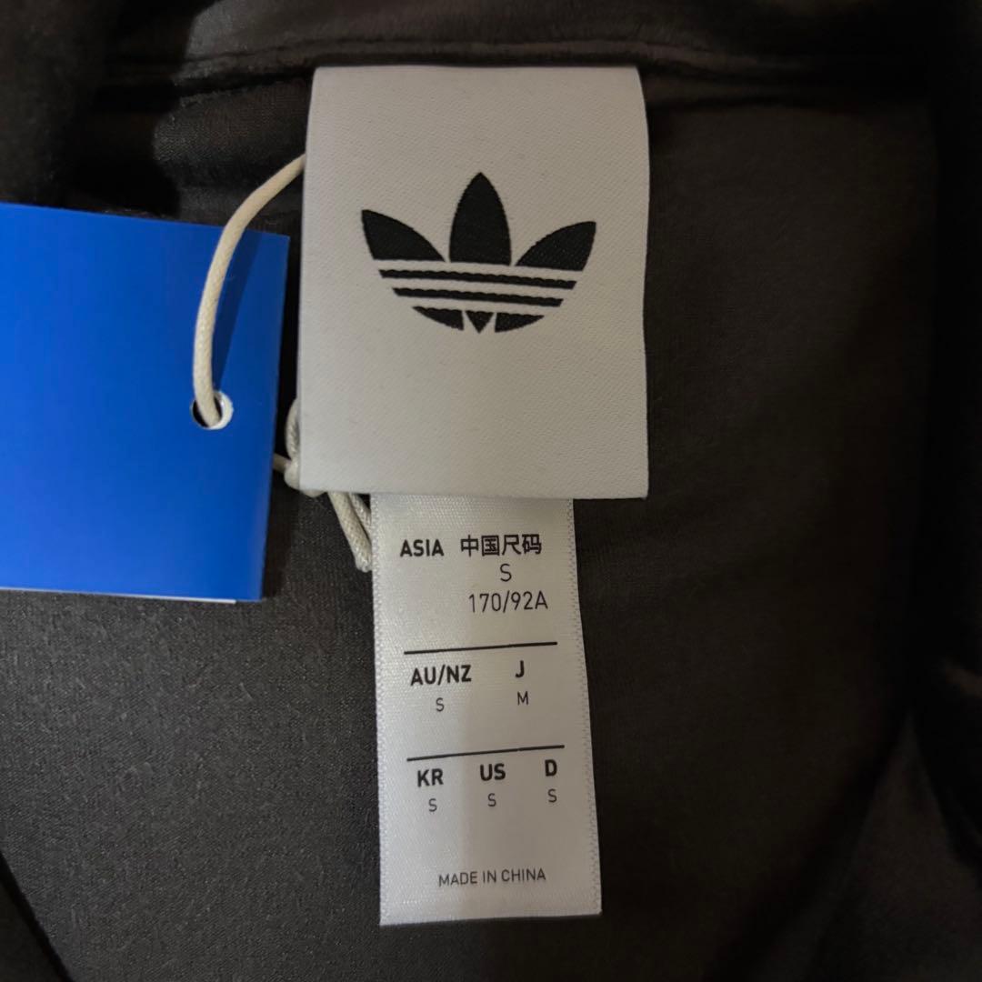 新品M⭐️adidas ファイヤーバード ベロア トラックトップ ダークブラウン