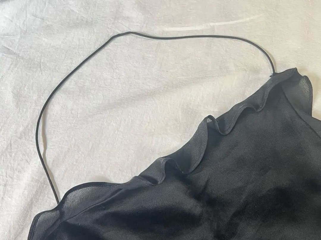 クロエシルクフリルキャミソールchloeバーニーズ