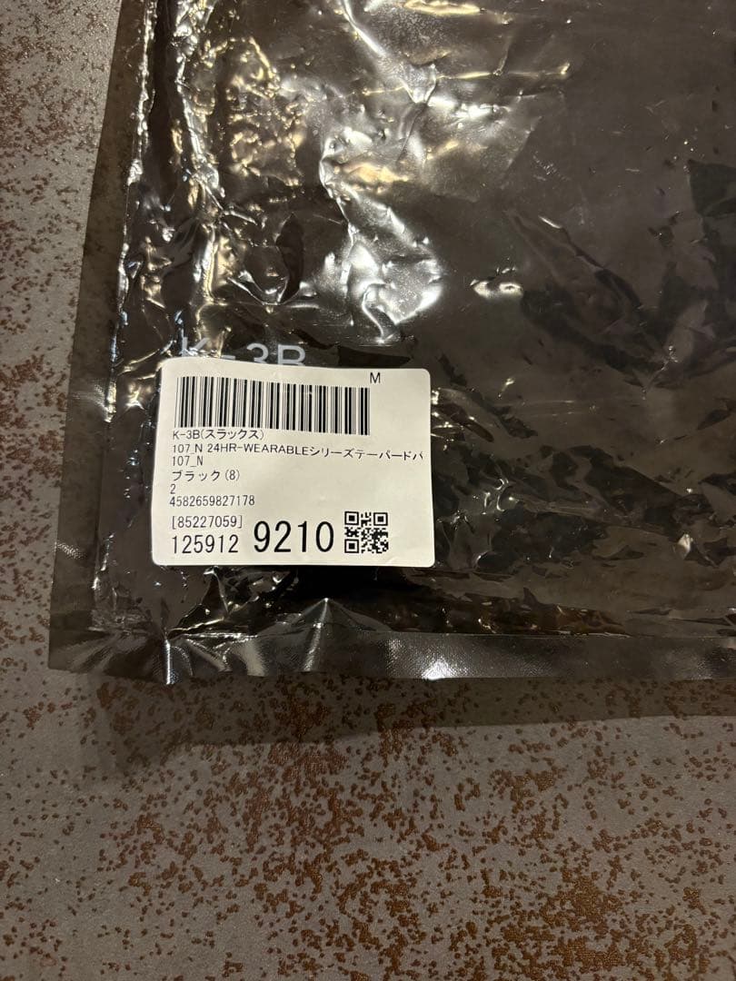 K-3B 107_N 24HR-WEARABLE テーパードパンツ スラックス