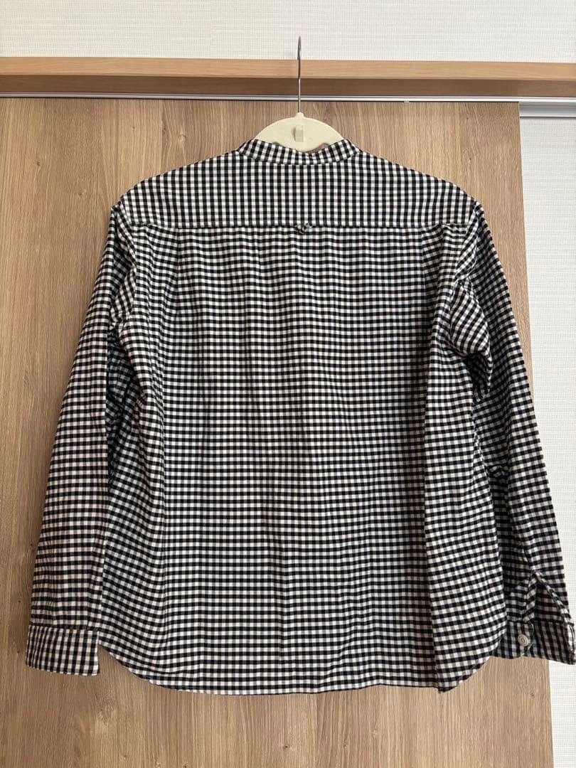 ⭐︎ふくろう　DANTON ギンガムチェック 長袖シャツ