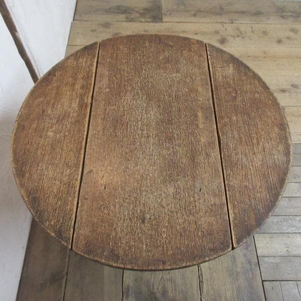 イギリス アンティーク 家具 ドロップリーフ コーヒーテーブル 英国 6084e