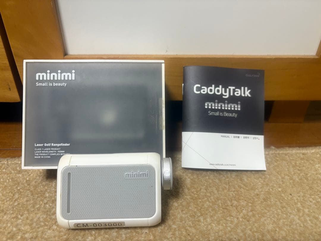 CaddyTalk minimi（キャディトーク ミニミ） ゴルフレーザー距離計