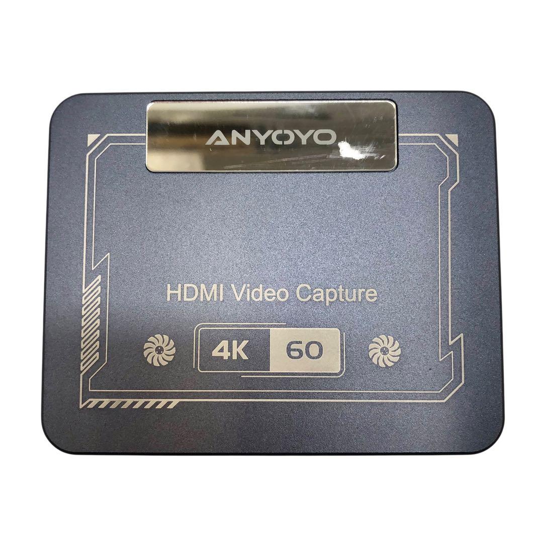【開封済・未使用】ANYOYO HDMI キャプチャーボード 4K 60FPS