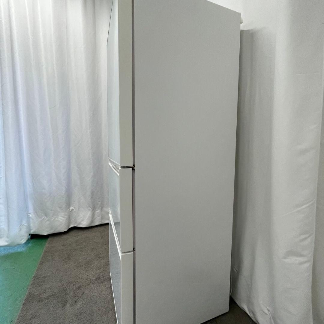 冷蔵庫　大型　設置無料　363ℓ　自動製氷　安い　ガラスパネル　白　綺麗