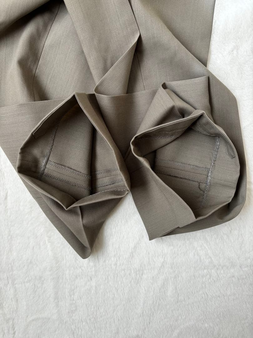 Christian Dior ダブルブレストスーツ ベージュ