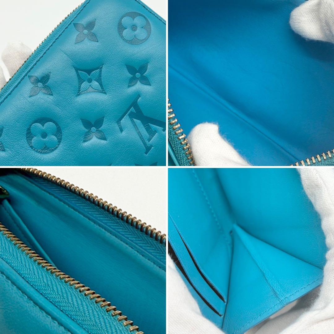 ✨超極美品 22年限定色✨ルイヴィトン クッサン ラムレザー ジッピーウォレット