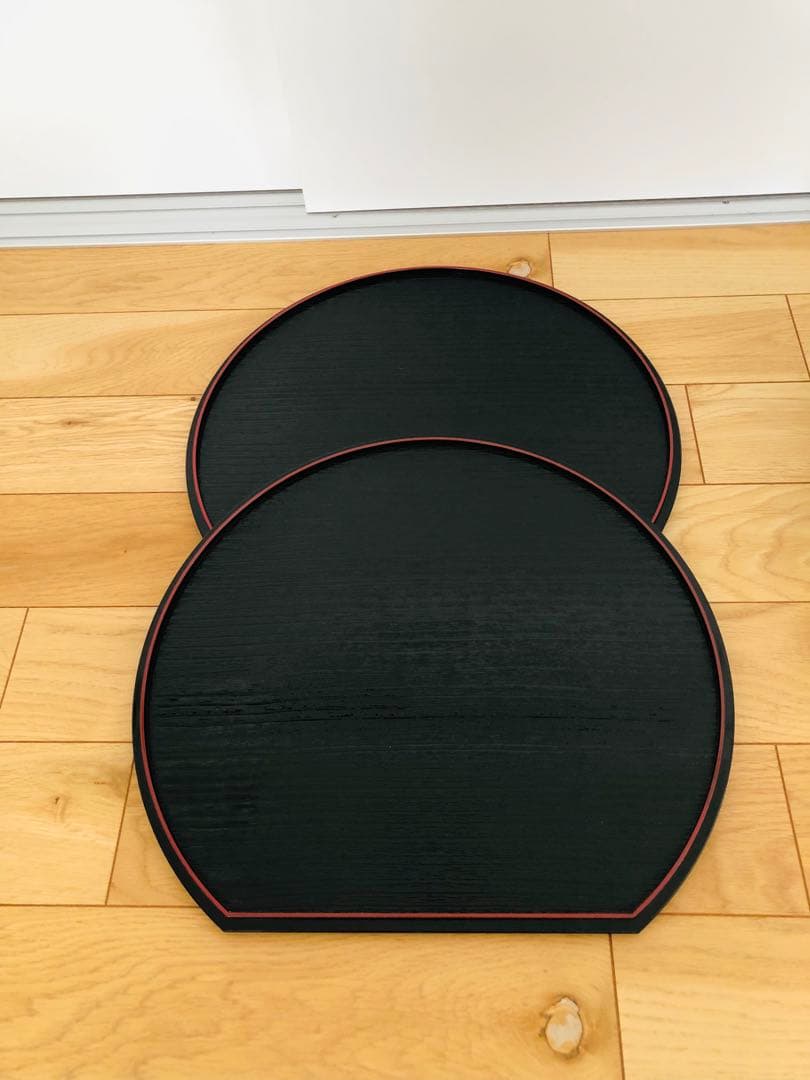 お祝い　高級漆器　セット　三段重　雑煮椀　半月盆　菓子受け　木製鏡餅