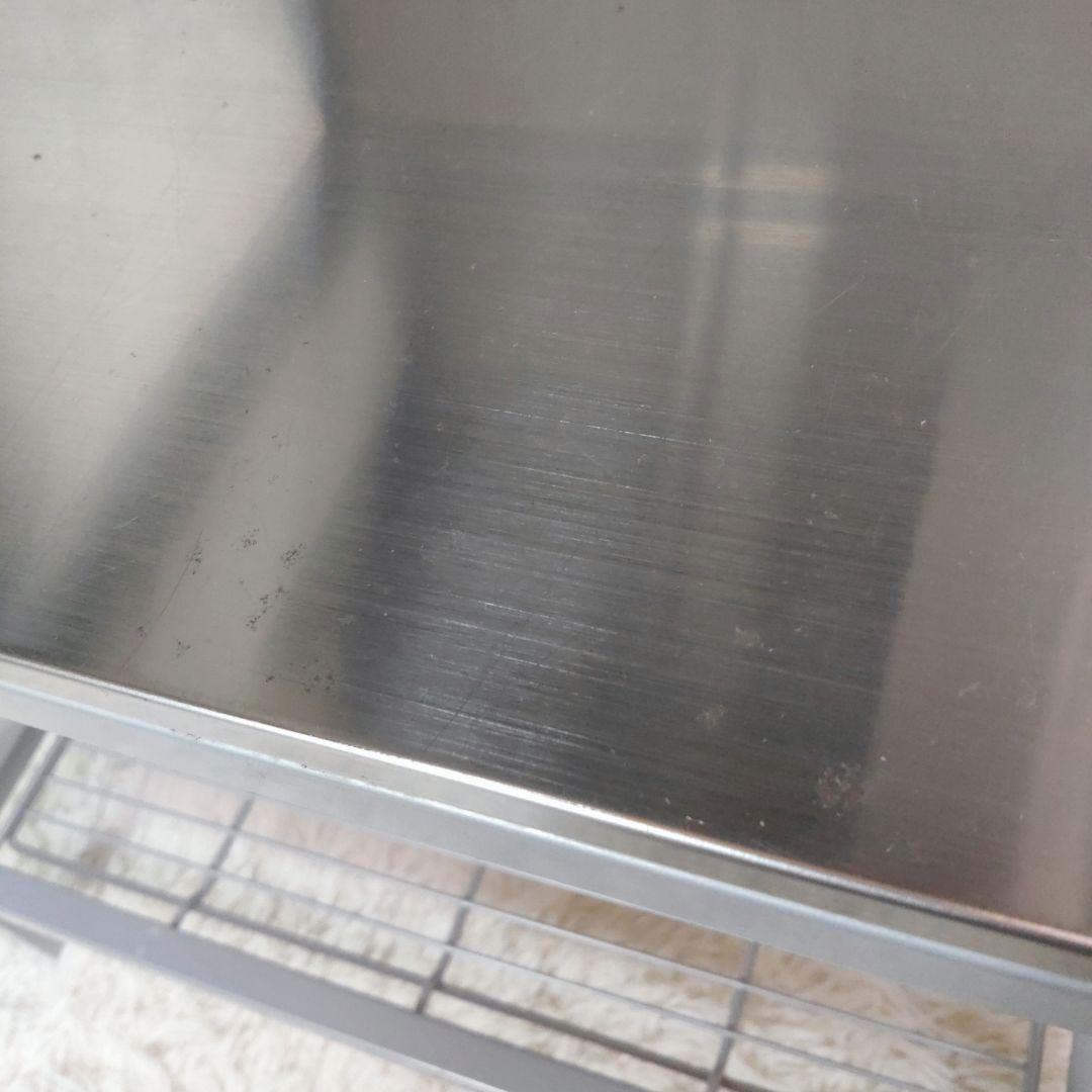 【希少 廃盤モデル】IKEA UDDEN ステンレスワゴン　キッチンワゴン作業台