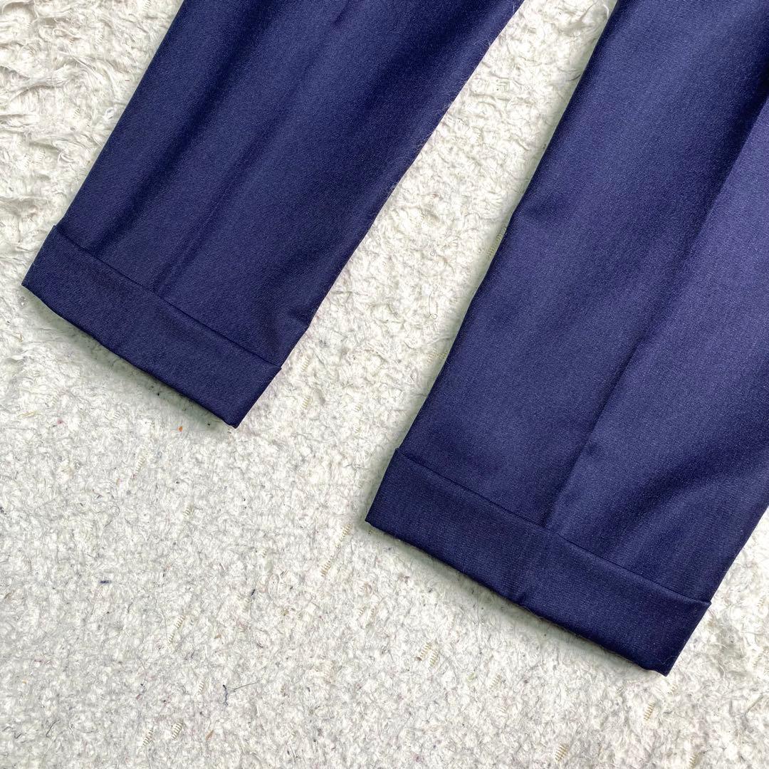 美品✨グリーンレーベルリラクシング スーツ スリーピース カノニコ L 紺