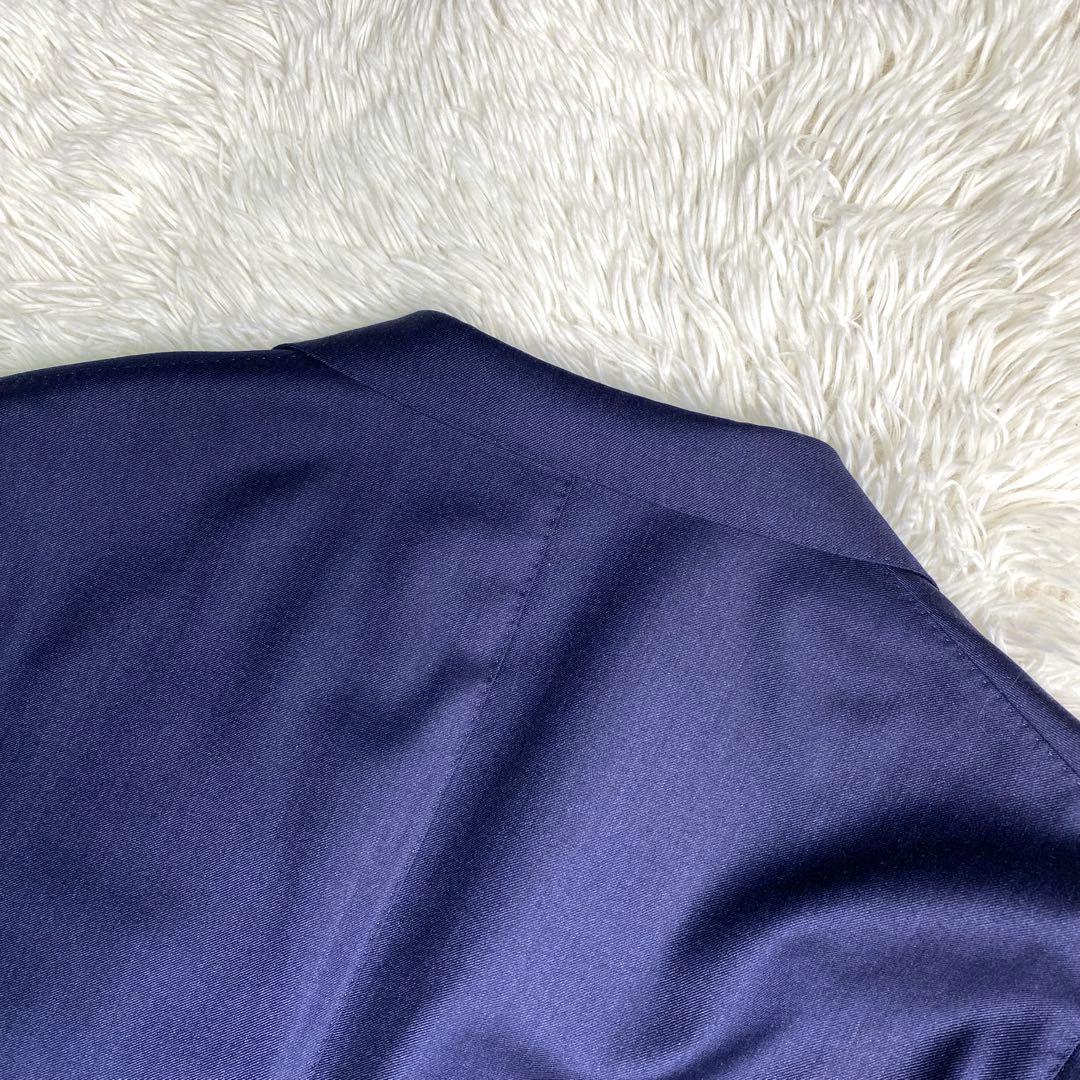 美品✨グリーンレーベルリラクシング スーツ スリーピース カノニコ L 紺