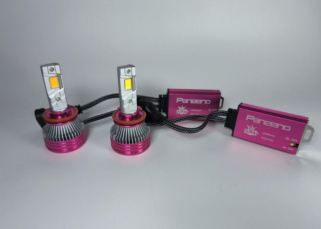 ノーコン 18LED　シリーズＰ　雪に強いイエローLEDバルブ