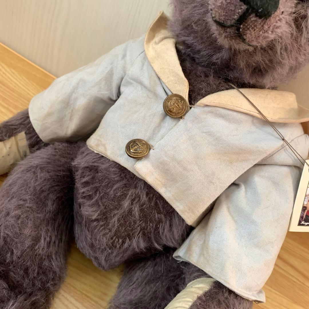 フォーゲットミーノット　テディベアJOY様　海外作家　アーティスト作家