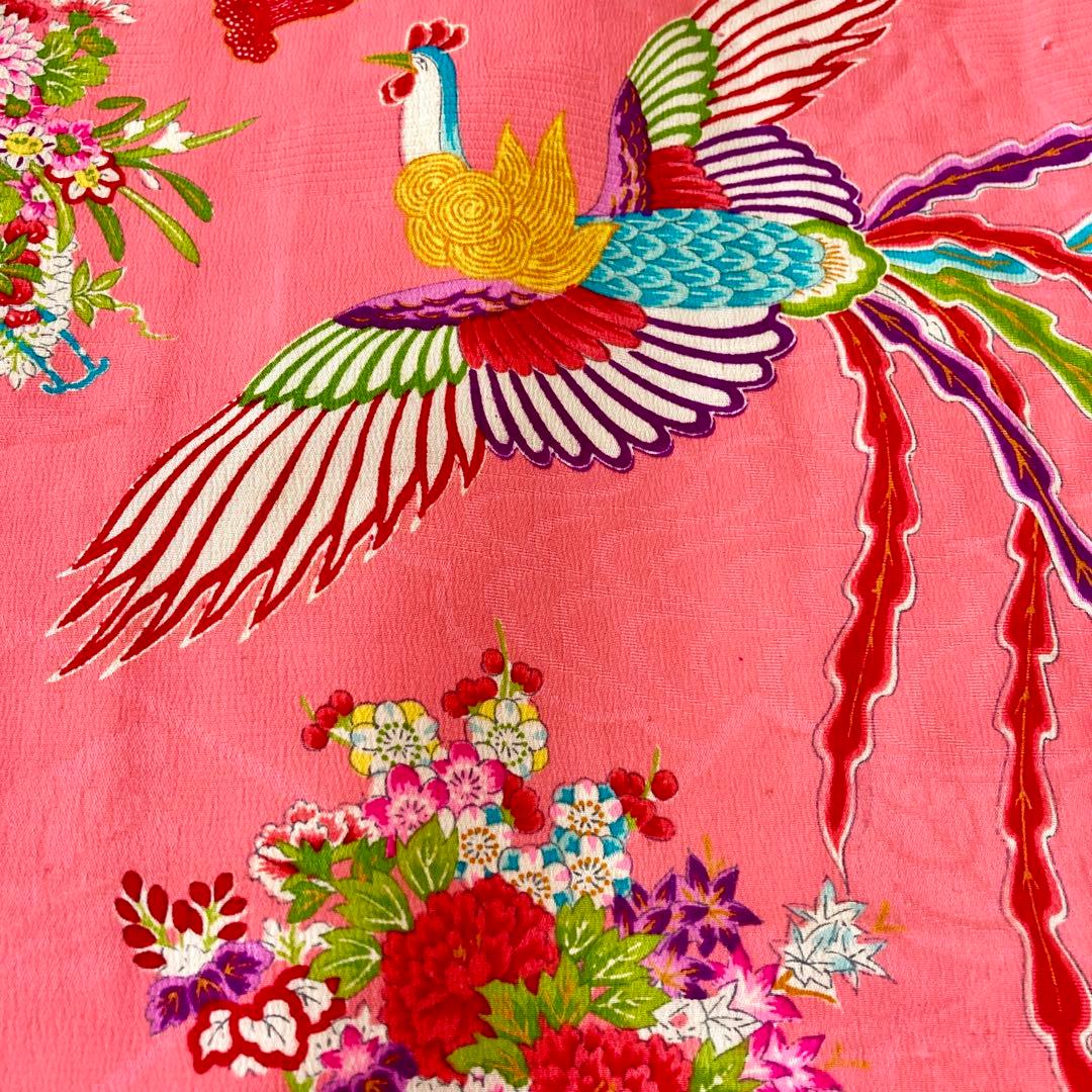 ★ tomo★アンティーク　女の子　子供着物　NO18