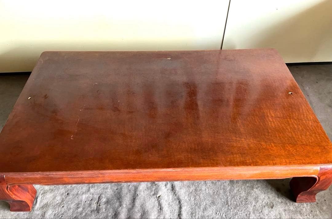 木製座卓 こたつ　茶色 シンプルデザイン