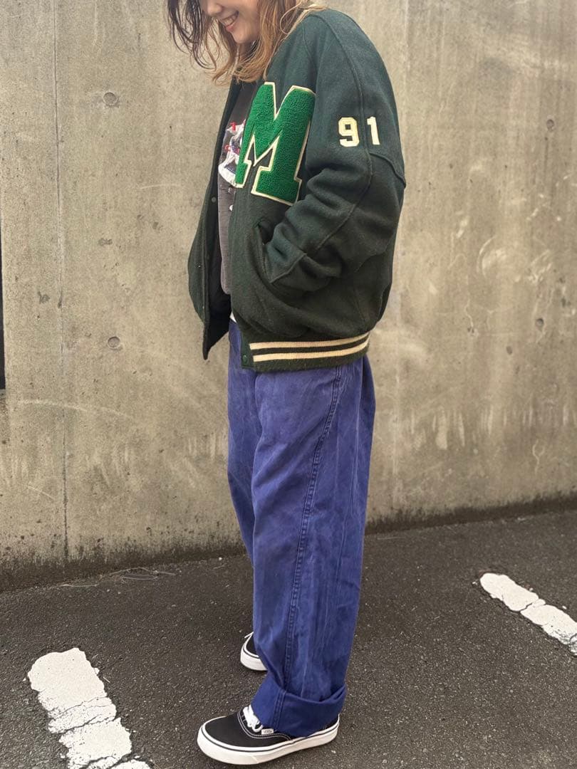 DeLONG スタジャン USA製MERCYHURST SOCCER