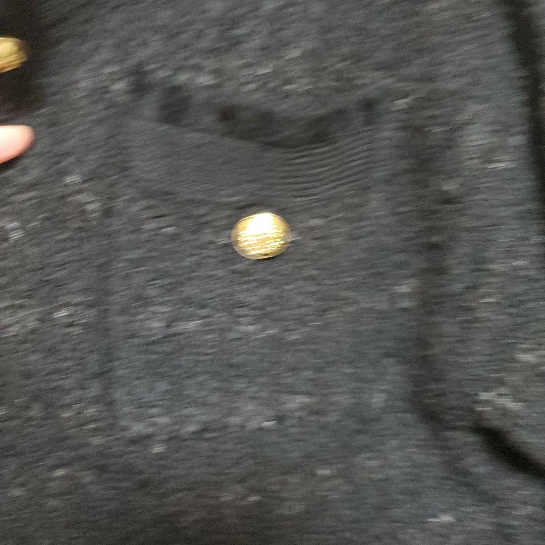 Whim Gazette ツイードニットジャケット　ブラック