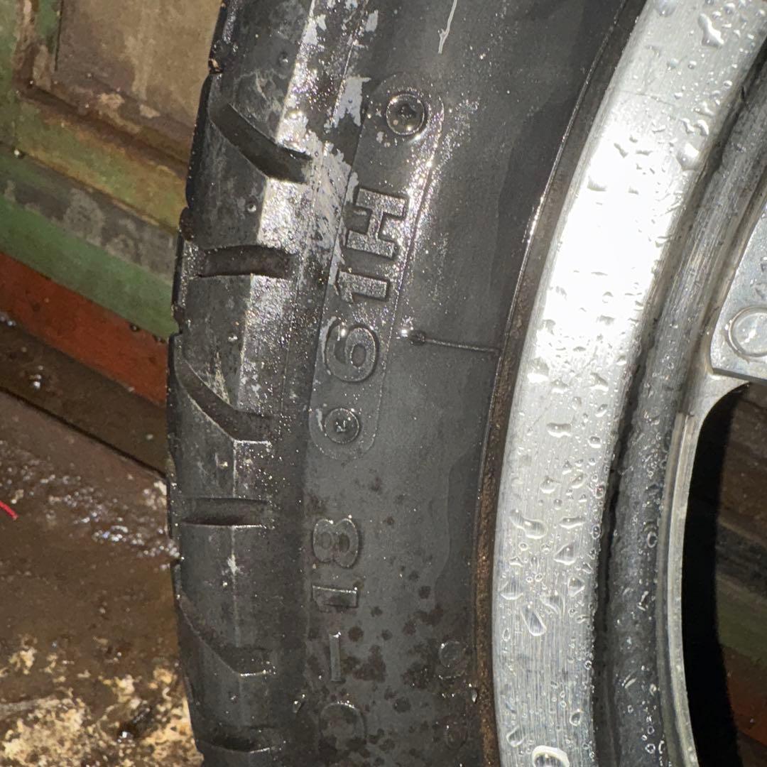 VF400F リアホイール　純正　CBX400F CBR400F 流用　ワイド