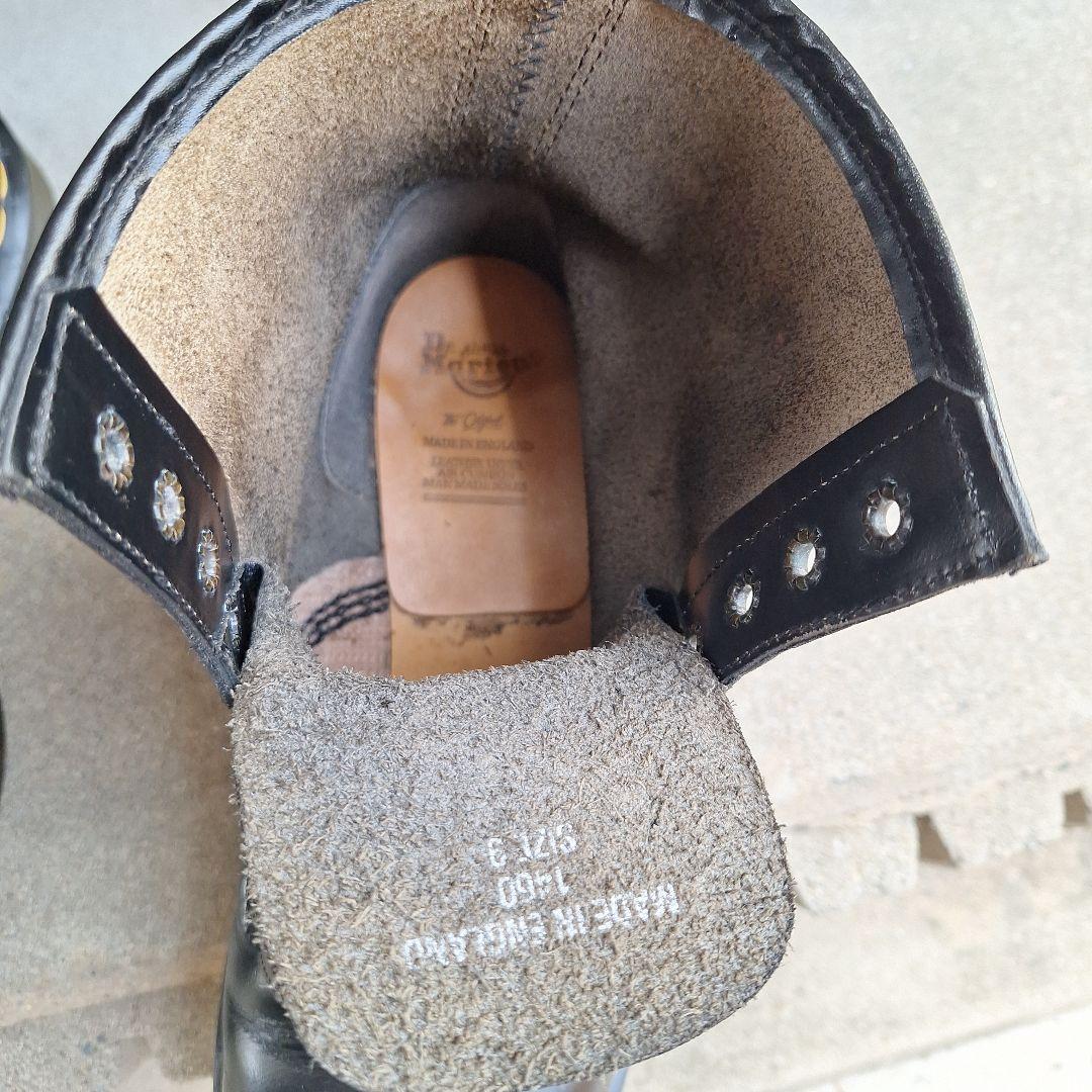 C*m様 Dr. Martens イングランド製 UK9 8ホール PUNK S