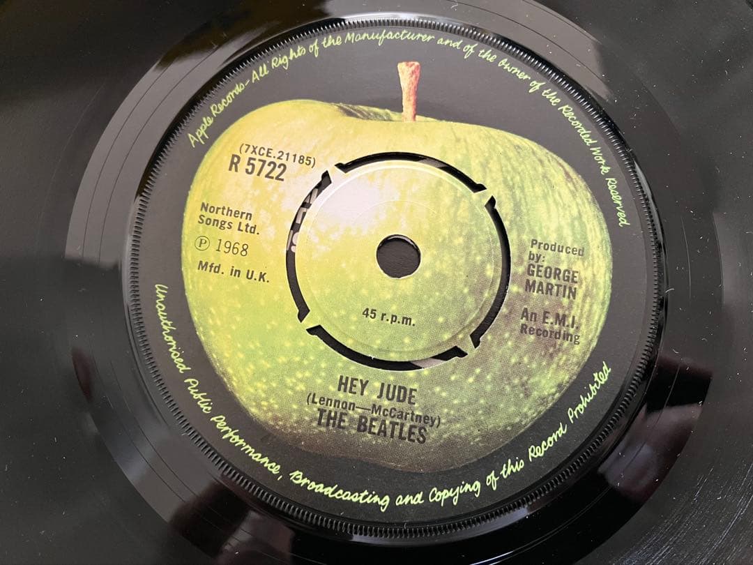 Beatles 45s 1962-70 稀少イエローボックス 23枚シングル