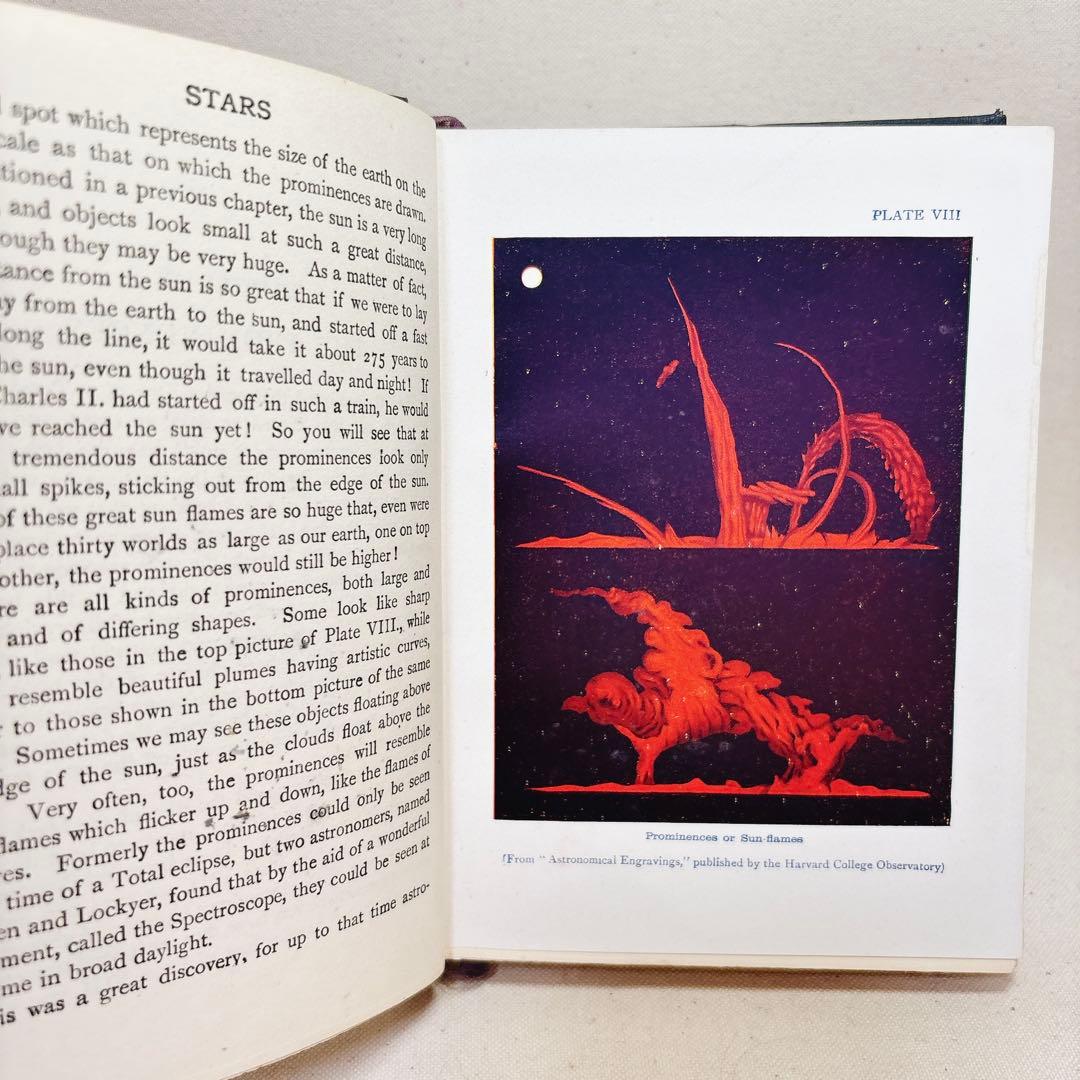 洋書◆ 星の図鑑　星座　STARS　天文書　イギリス　古書 1910年