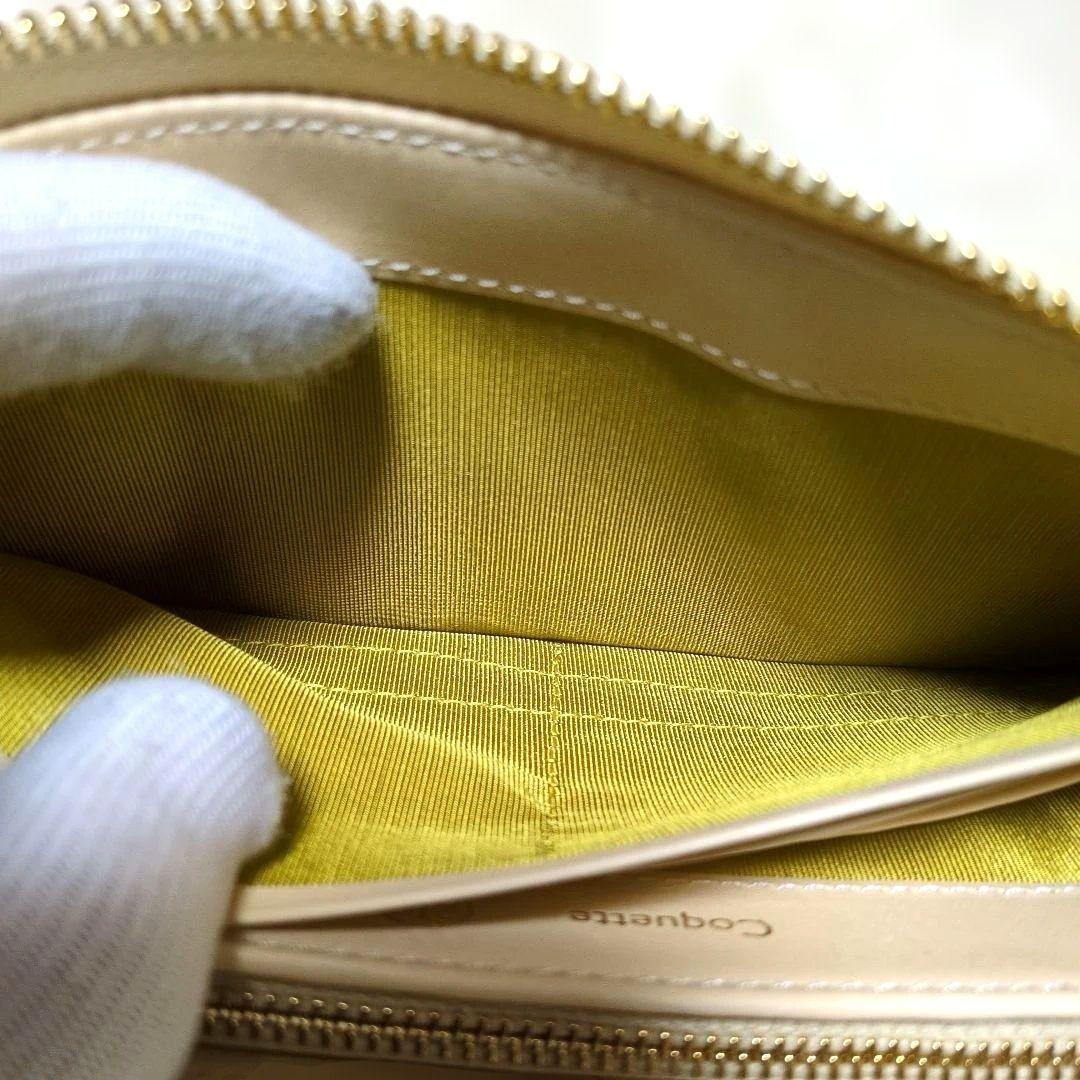 Coquette　コケット　ゴブラン　ラウンドファスナー　長財布