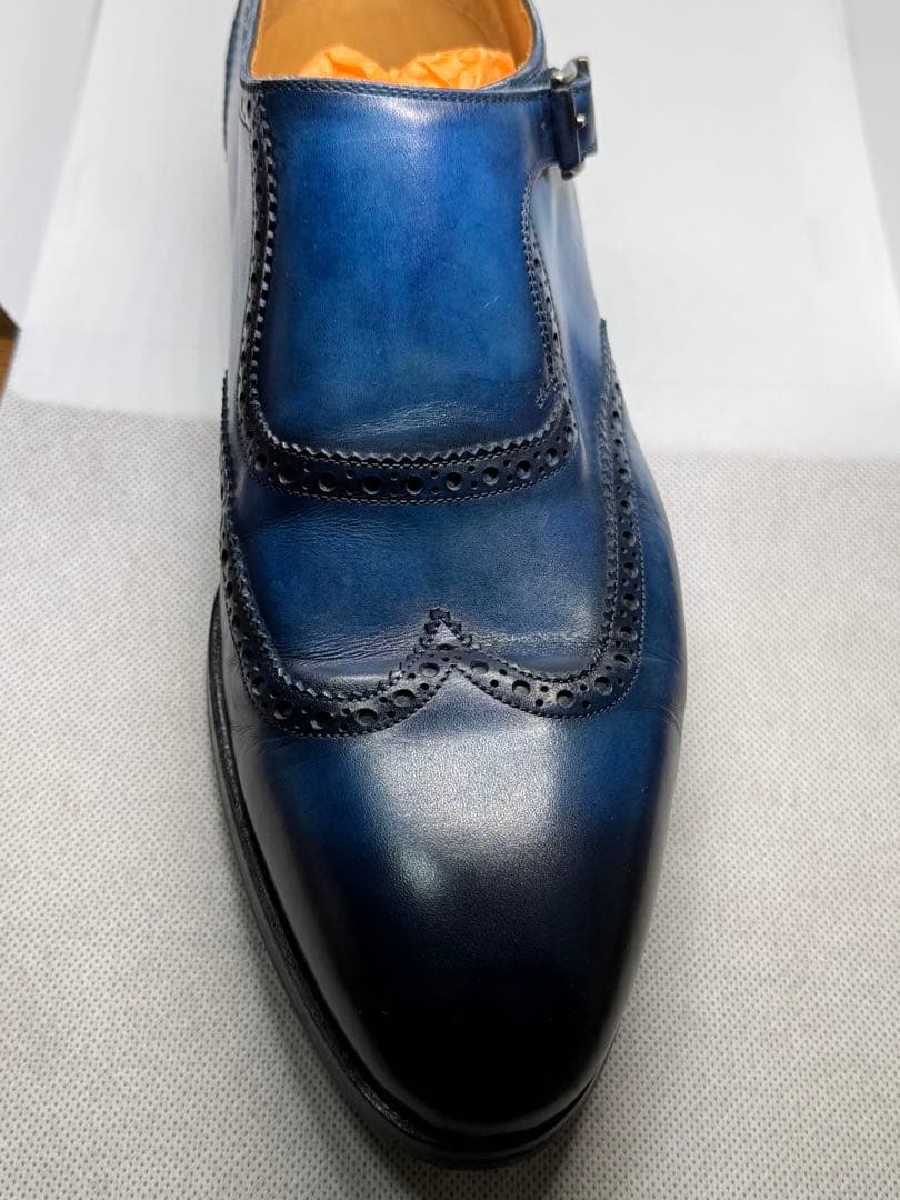 美品 マグナーニ ストレートチップ 靴 サイズ42