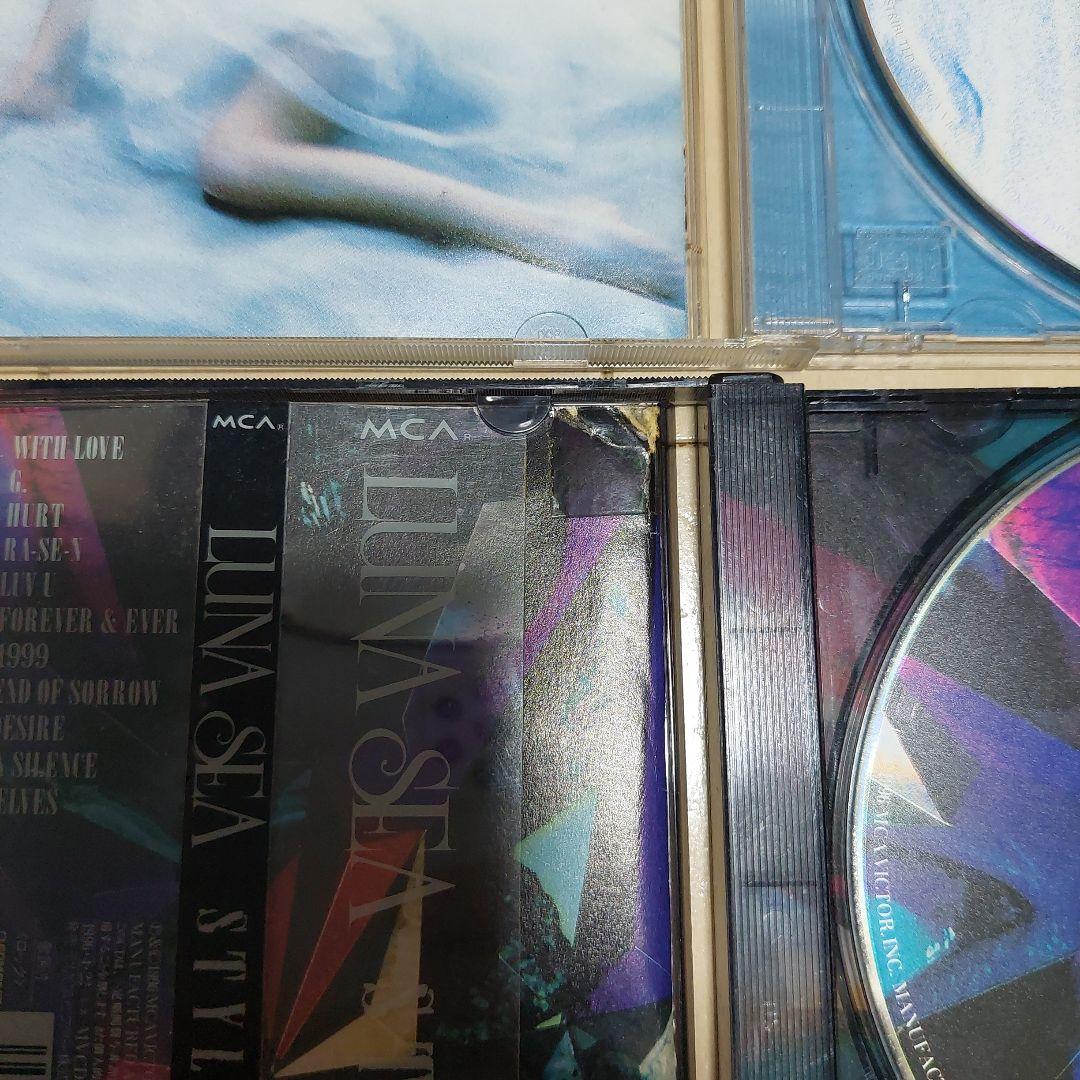 LUNA SEA　関連 CD(アルバム8種、シングル2１種) セット