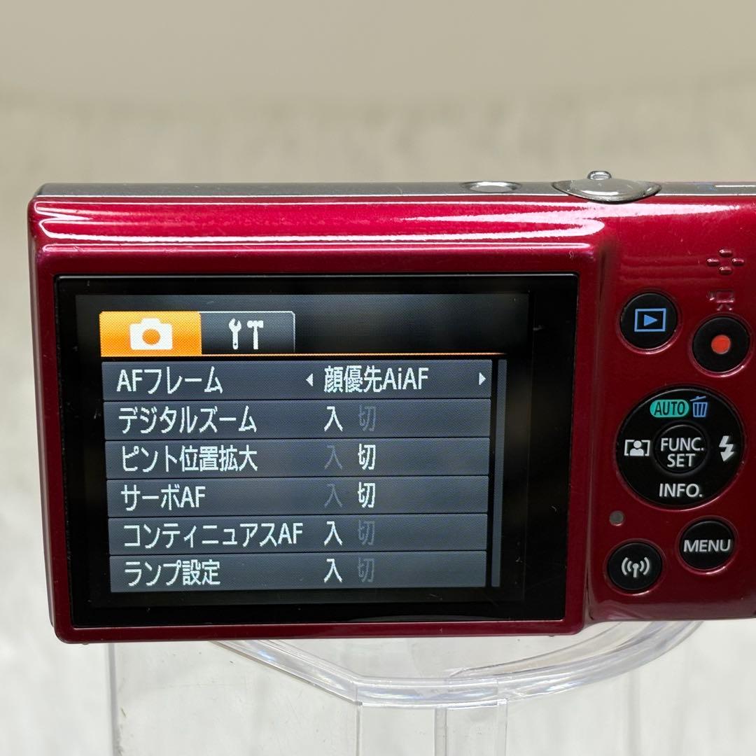 Canon IXY 190 PC2266 充電器　レッド コンデジ　訳あり