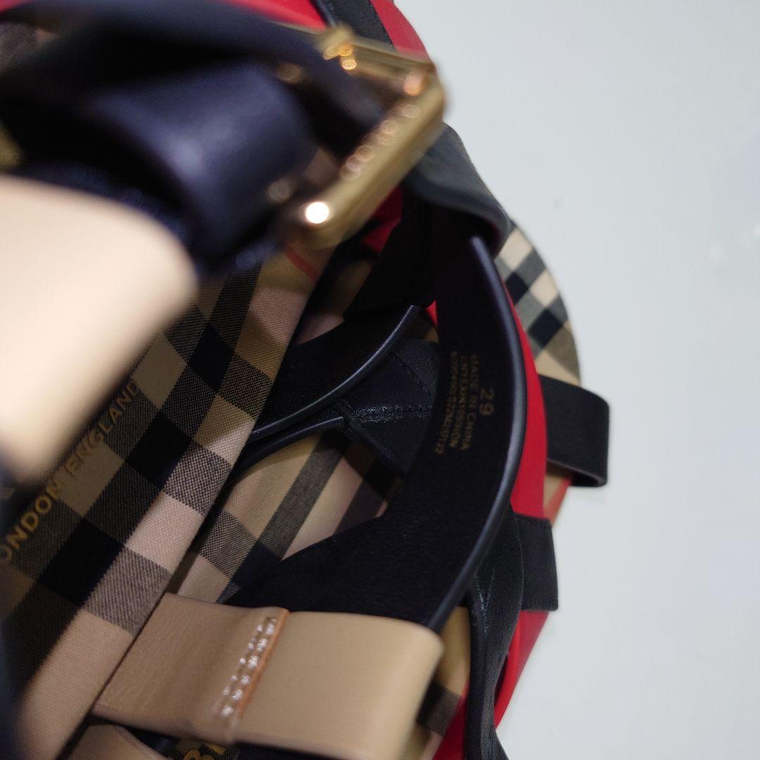 BURBERRY ストラップサンダル 18.5cm