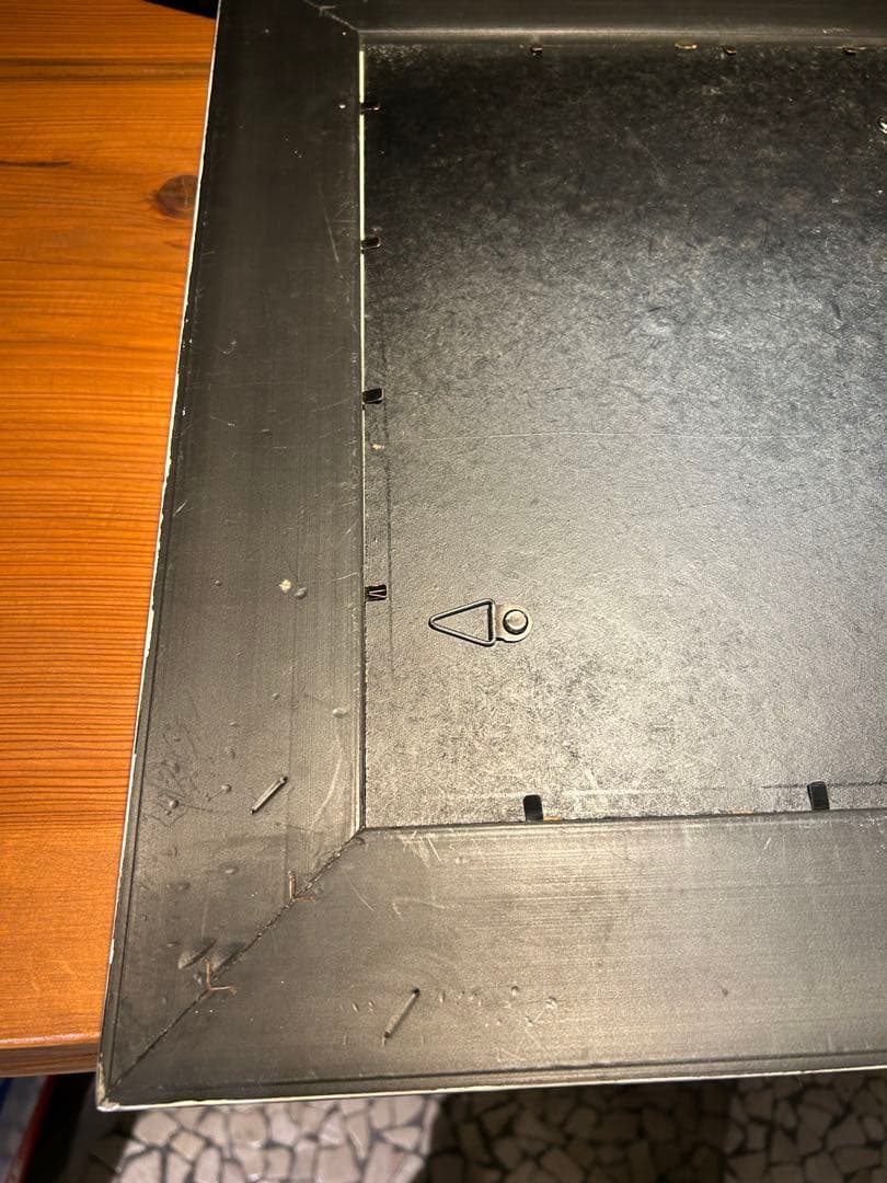 アンティーク額縁‼️ シャービー・デザイン額縁　マットホワイト　大サイズ