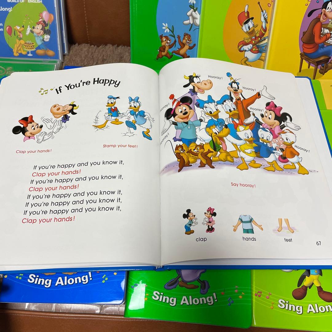 Disney's World of English 本,DVD,CDセット②