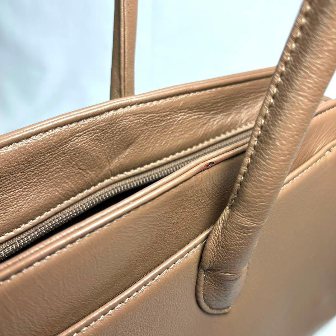 Hamano ミーティア　ハンドバッグ　レザー　肩掛け　肘掛け　未使用